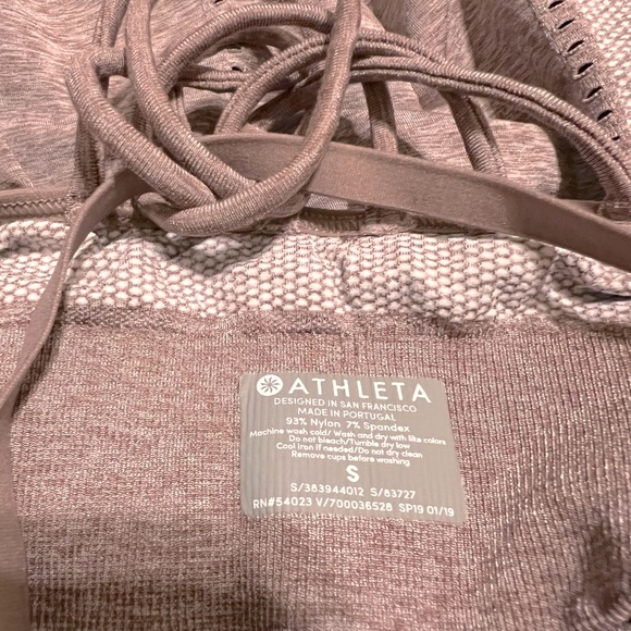 Athleta sports bra builtin tank top - Picture 2 of 4